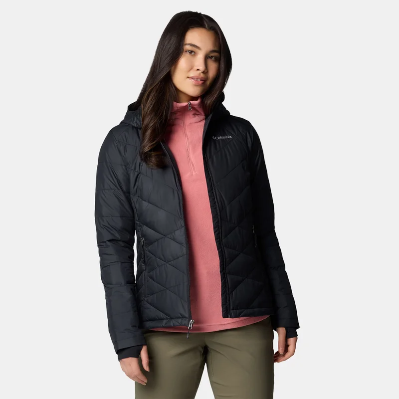 Columbia Black Women's Heavenly Puffer Jacket for Women | Best Price UAE